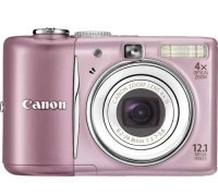 Canon PS A1100IS PINK/12.1MP 4x 2.5  LCD (3447B011AA)